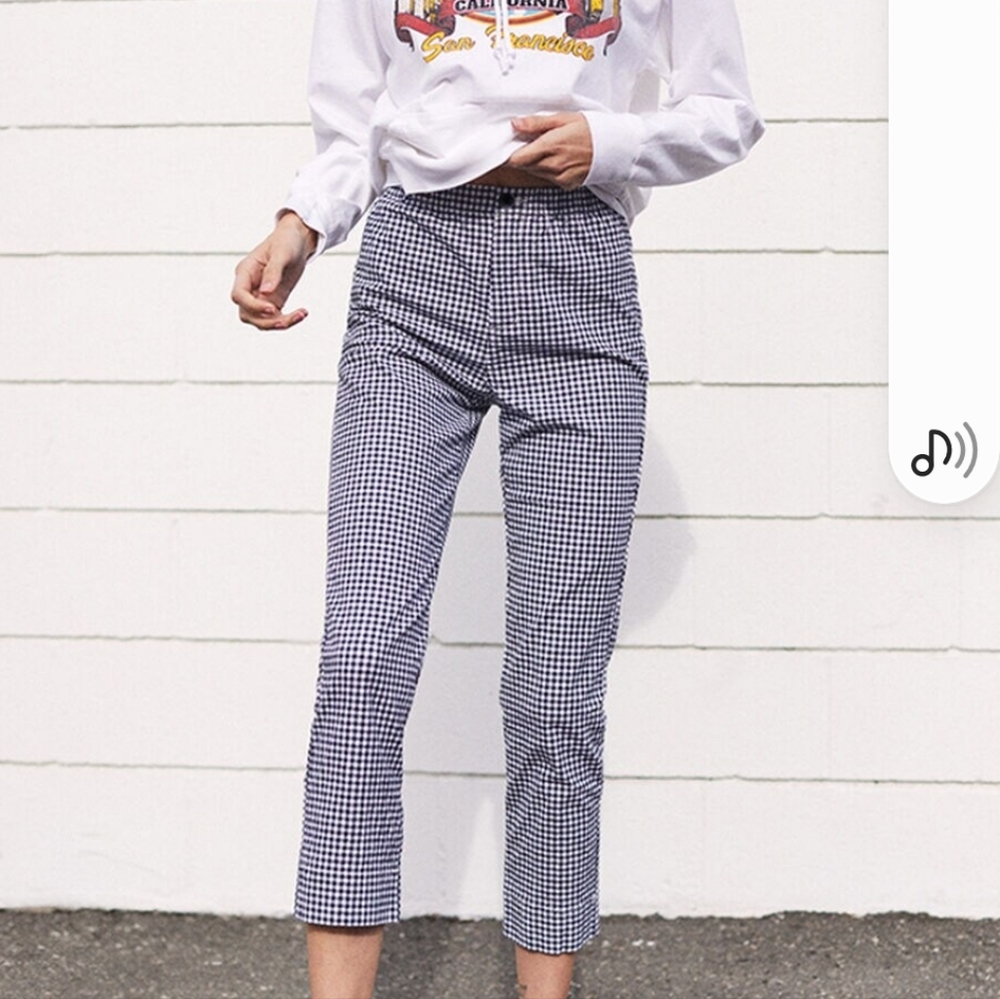 John galt / brandy Melville gingham pants
